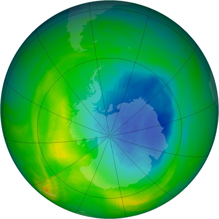 Ozone Map 1982-10-24